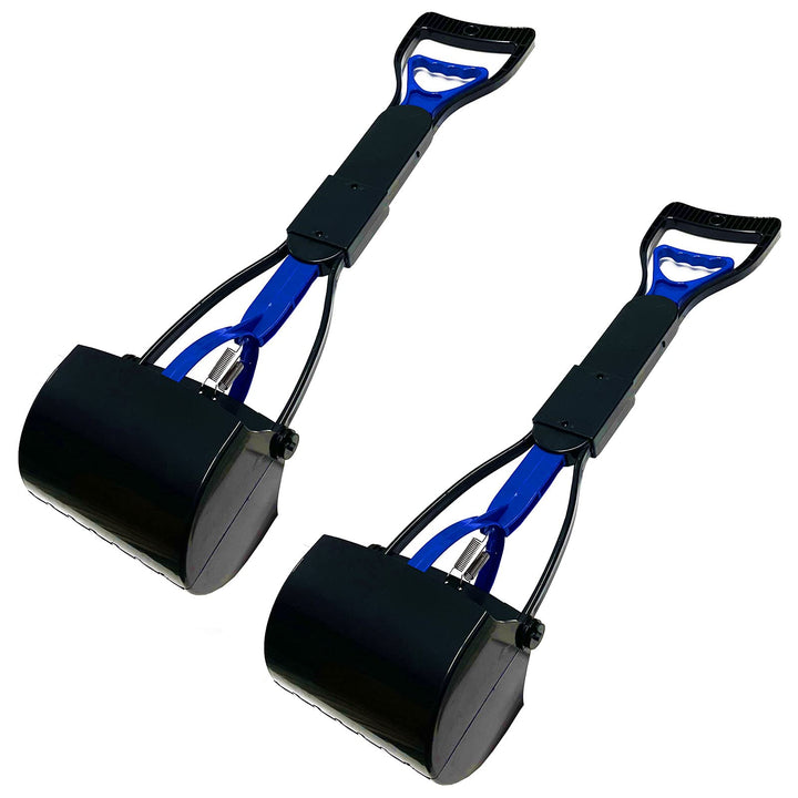 HAC24 2er Set Faltbare Kotschaufel 60cm Kotaufheber für Hunde & Katzen Kotgreifer Hundekotschaufel H