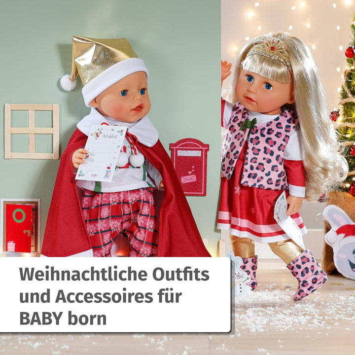 BABY born Adventskalender mit 24 Überraschungen, Puppenkleidung und Accessoires für 43 cm Puppen, 83