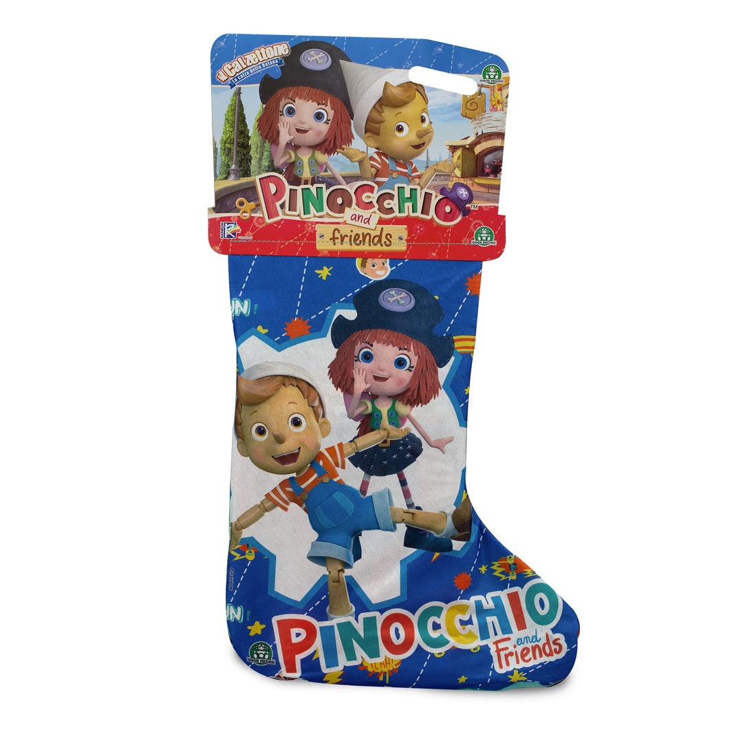 Giochi Preziosi Socken 2023 - Die Original und Bunte Socke der Befana mit Überraschung von Pinocchio