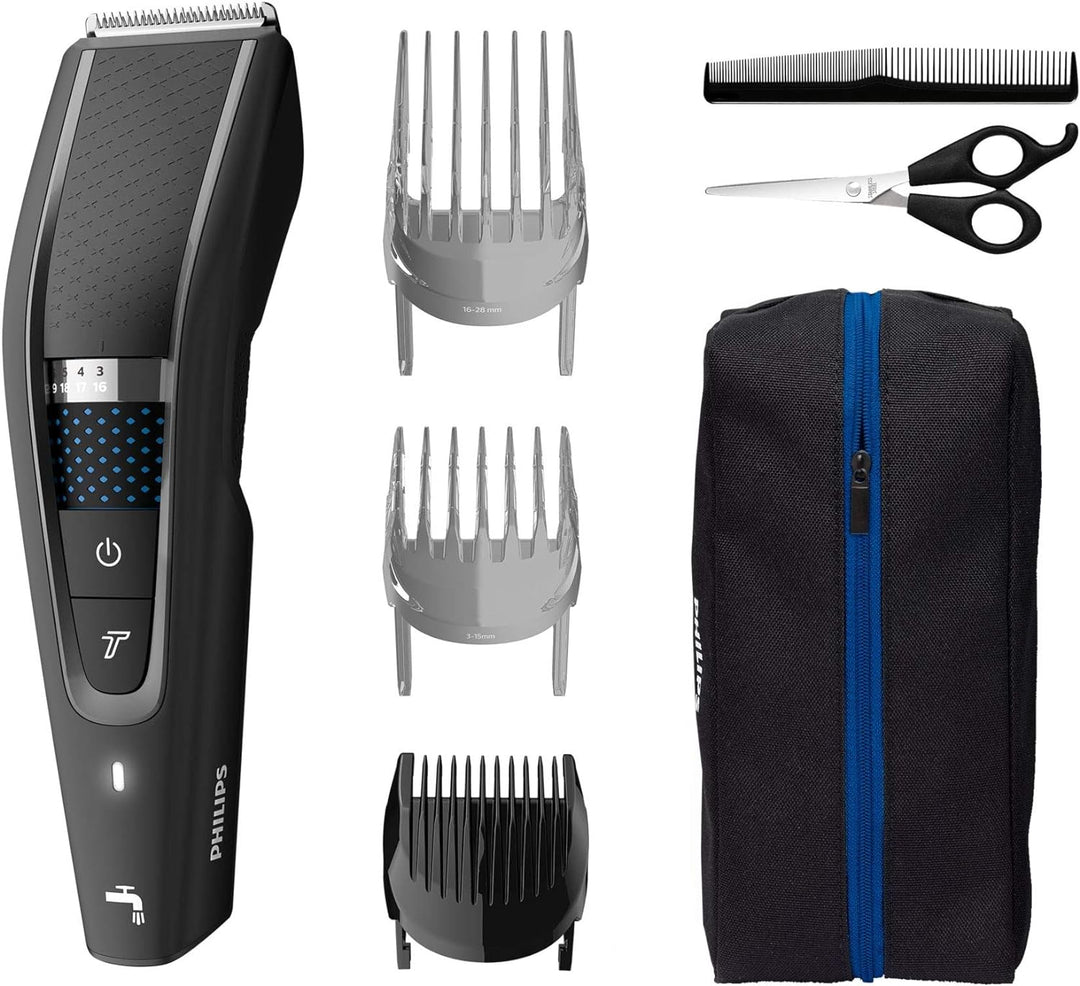 Philips Hair Clipper Series 5000 Haarschneider mit Trim-n-Flow-Pro-Technologie (Modell HC5632/15) 3