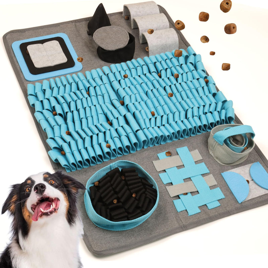 Schnüffelteppich für Hunde, Schnüffelmatte Hund Schnüffelteppich für Hunde kleine und mittelgrosse H