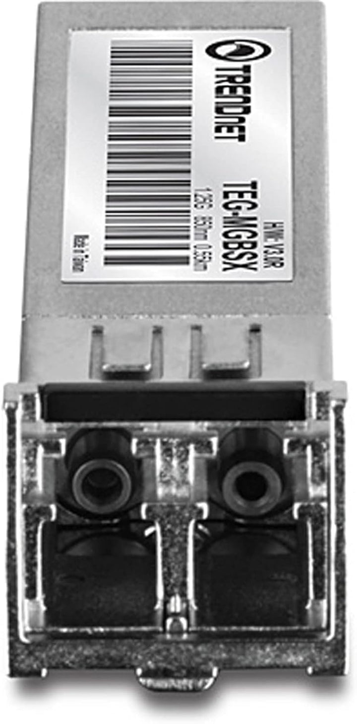 TRENDnet, TEG-MGBSX, SFP Multi-Mode LC-Modul, Bis zu 550 m (1804 Fuss), Mini-GBIC, Hot Pluggable, IE