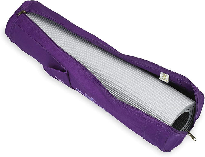 Gaiam Yogatasche Yoga Mat Bag Deep Plum Surf, Deep Plum Surf