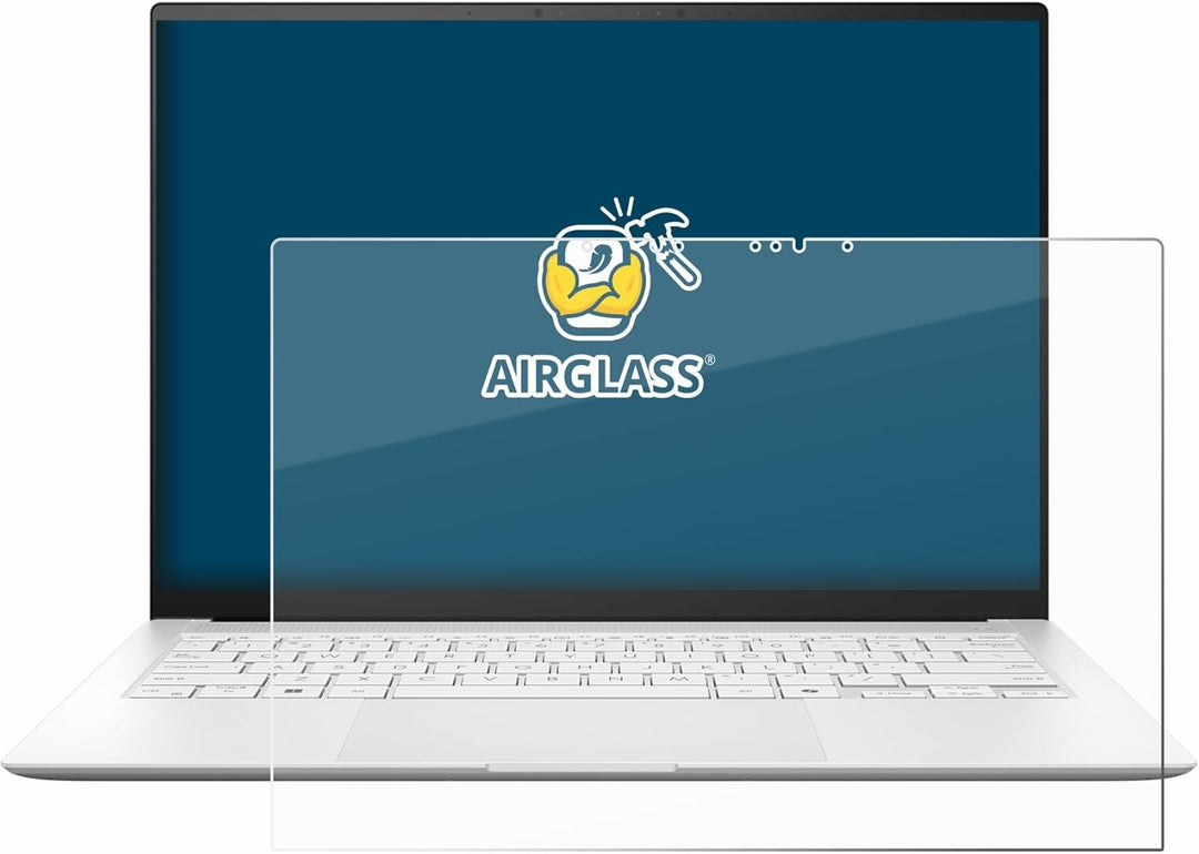 BROTECT Schutzglas für ASUS ZenBook S 14 UX5406 Schutzfolie Panzer Folie Glas[Extrem Kratzfest 9H, A