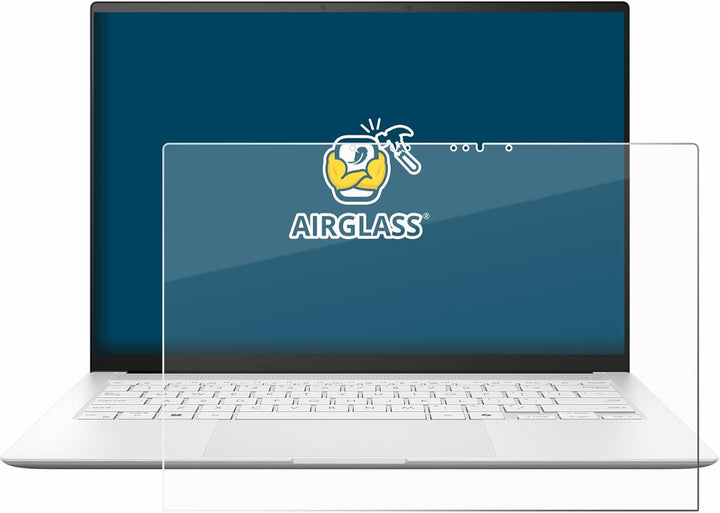 BROTECT Schutzglas für ASUS ZenBook S 14 UX5406 Schutzfolie Panzer Folie Glas[Extrem Kratzfest 9H, A