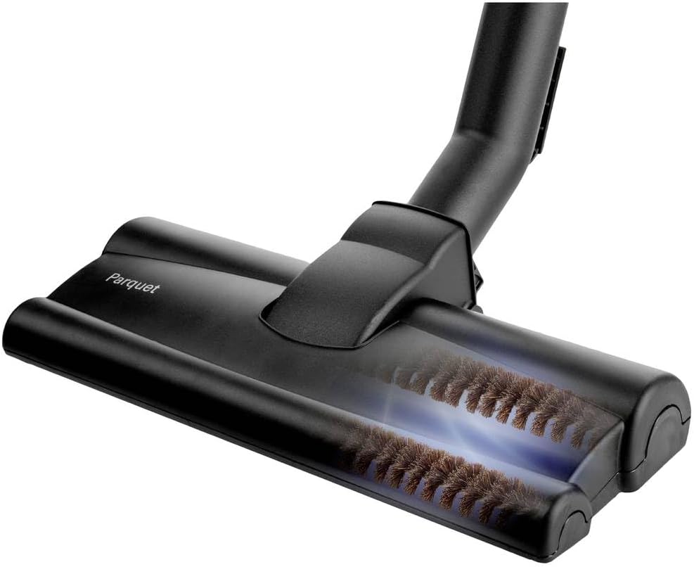Bosch Hartbodendüse für Staubsauger BBZ124HD, 2 rotierende Rollen, extra flach, 100% Naturhaar, für