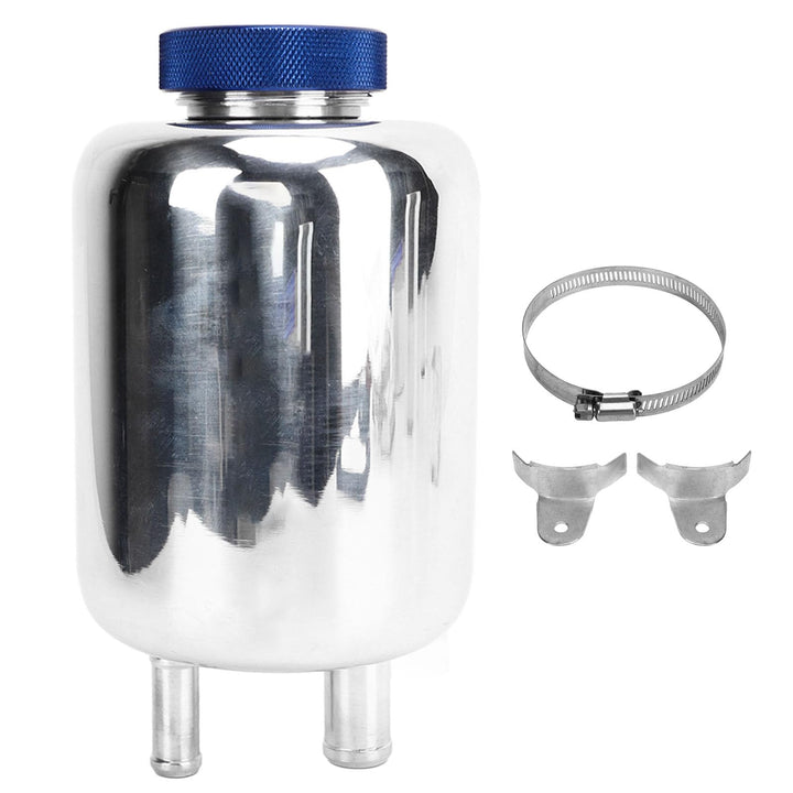 Servolenkungsbehälterpumpe, Aluminiumlegierung Flüssigkeitsbehälter, Öltankflasche Ersatz mit Metall