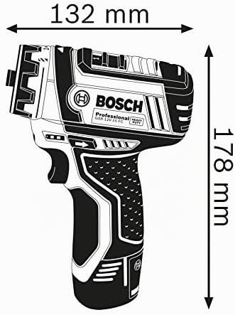 Bosch Professional 12V System Akku Bohrschrauber (ohne Akkus und Ladegerät, im Karton), 12 V, Schwar