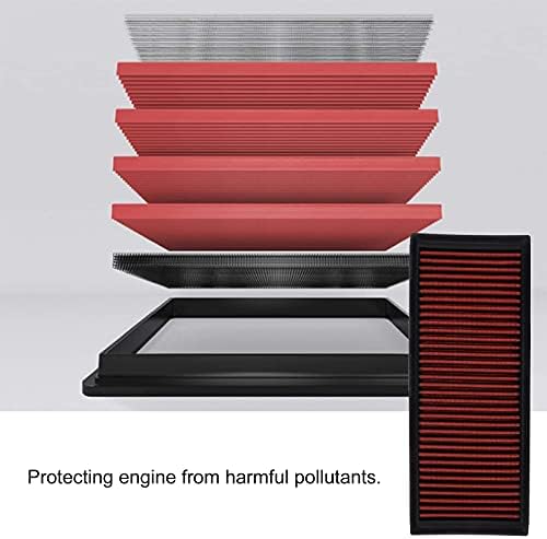 Motorluftfilter Waschbarer Hochleistungs-Panelfilter High-Flow Waschbar Wiederverwendbar 33-2865 Ers