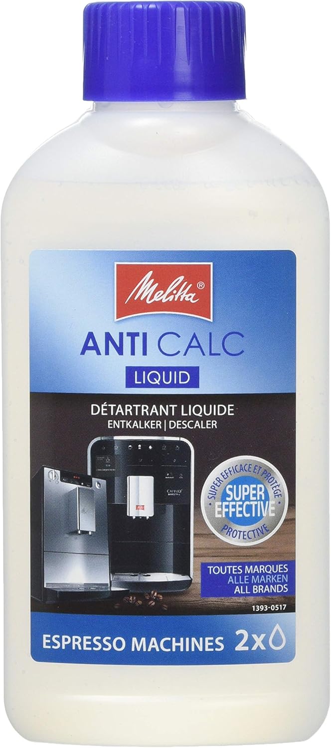Melitta Flüssig-Entkalker für Vollautomaten, (8 x250 ml)packung