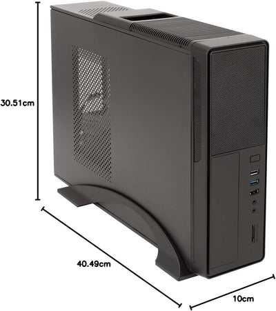 UNYKAch Slim mATX UK 2010 + PSU 450 W Tower 450 W Black Computer Case – Computer Cases (Tower, PC, S