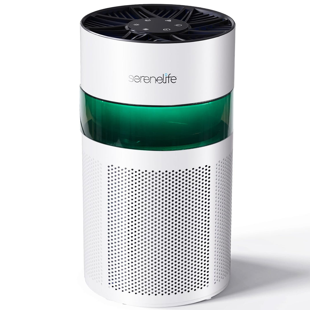 SereneLife Luftreiniger- mit HEPA 13 Filter für Zuhause Schlafzimmer, Luftfilter Allergiker mit Arom