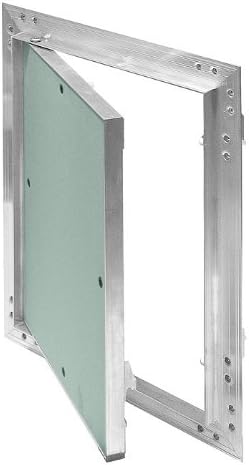 Awenta Revisionsklappe Aluminium-Rahmen 12,5 mm GK-Einlage Gipskarton Revisionstür Alu (225 x 300)