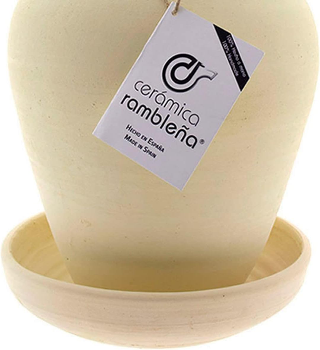 CERAMICA RAMBLEÑA | Schlauchboot - Zubehör - Traditioneller Trinkhalm (Cordoba) | 100 % handgefertig