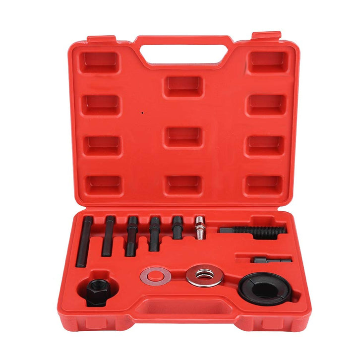 KIMISS 12pc Pulley Puller Remover Installer Set Servolenkungsgeneratoren Pulley Puller Installer Set