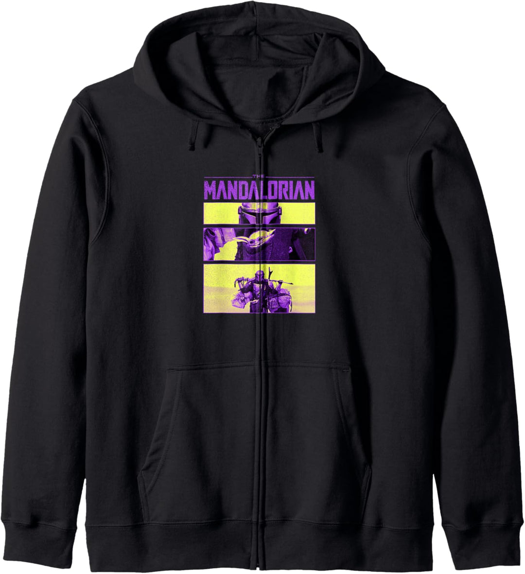 Star Wars: The Mandalorian & The Child Multicolor Frames Kapuzenjacke