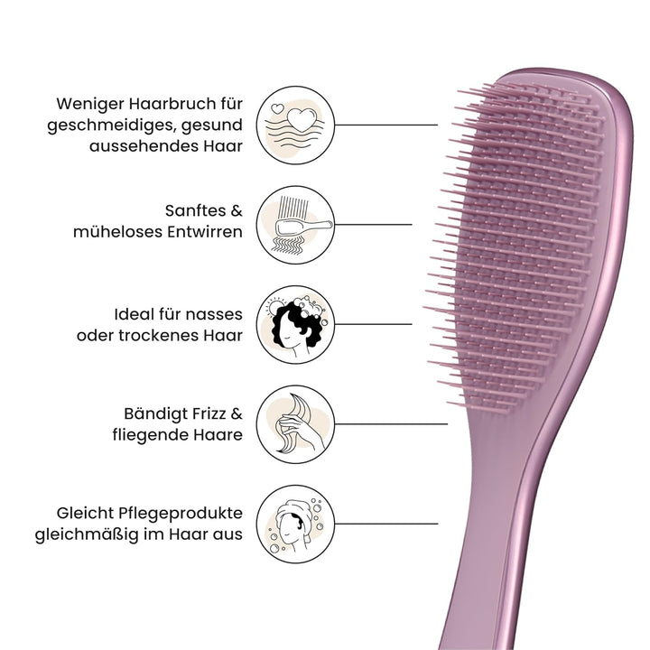 Tangle Teezer Ultimate Detangler Haarbürste – Nasses & Trockenes Haar – Entwirrungsbürste für Alle H