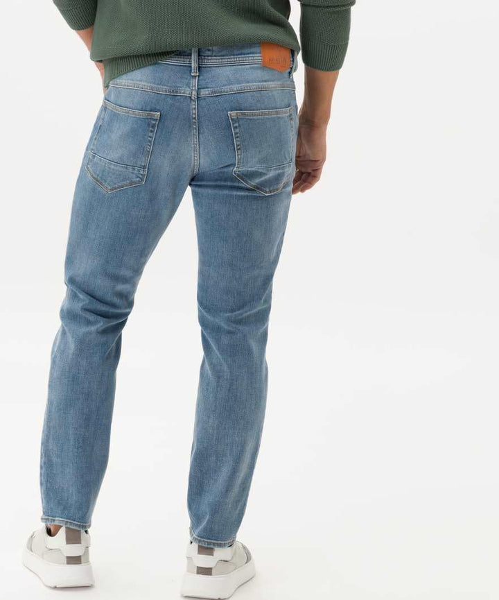 BRAX Herren Style Chris Vintage Flex Light Jeans 36W / 32L Salt Blue Used, 36W / 32L Salt Blue Used