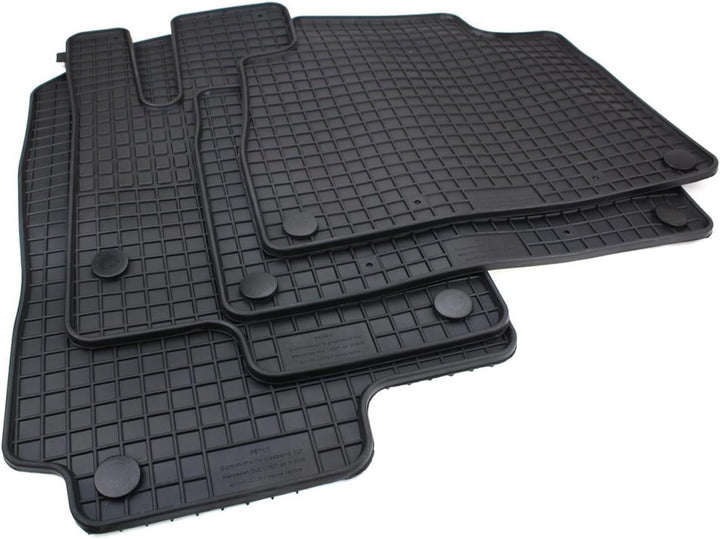 kfz-premiumteile24 Premium Gummimatten Kompatibel mit GLE 4-Matic (V167) + GLE Hybrid ab 10/2018 Fus