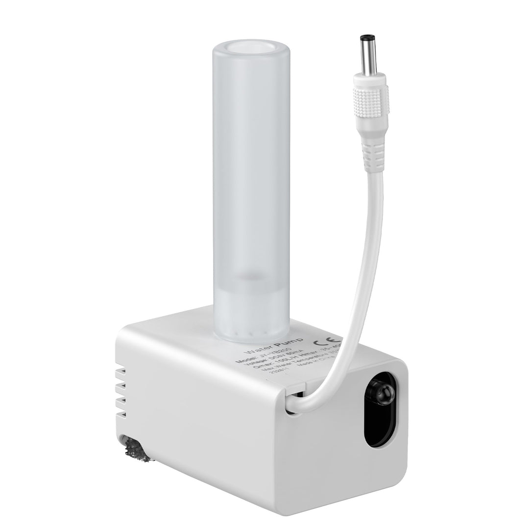 GIOTOHUN Katzenbrunnen Wasserpumpe, Trinkbrunnen für Katze Ersatzpumpe, Ultra Silent, 1,5W geringer