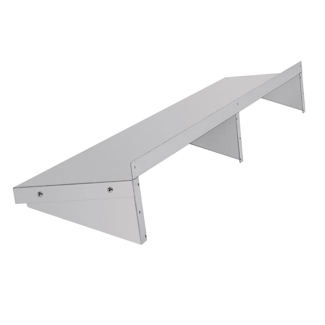 Vogue Y753 Edelstahl Küche Regal, 1800 x 300mm., 1800 x 300mm.