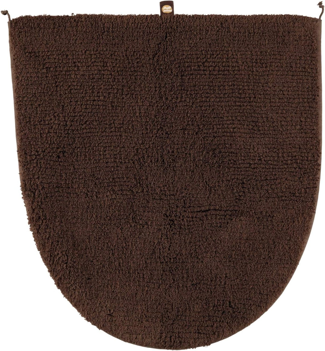 Rhomtuft Badteppiche Prestige Mocca - 406 Deckelbezug 45x50 cm, Deckelbezug 45x50 cm