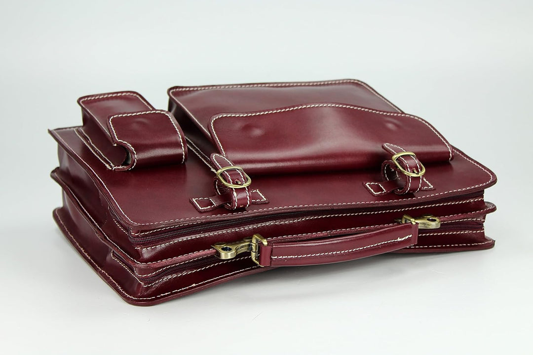 Belli Design Bag Verona italienische Leder Businesstasche Arbeitstasche Messenger Aktentasche Lehrer