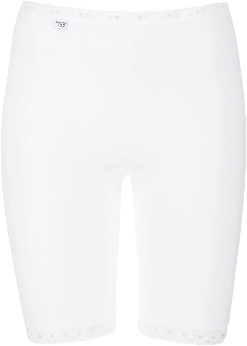 Sloggi Damen Basic Long Taillenslip Taille : 20 Weiss, Taille : 20 Weiss