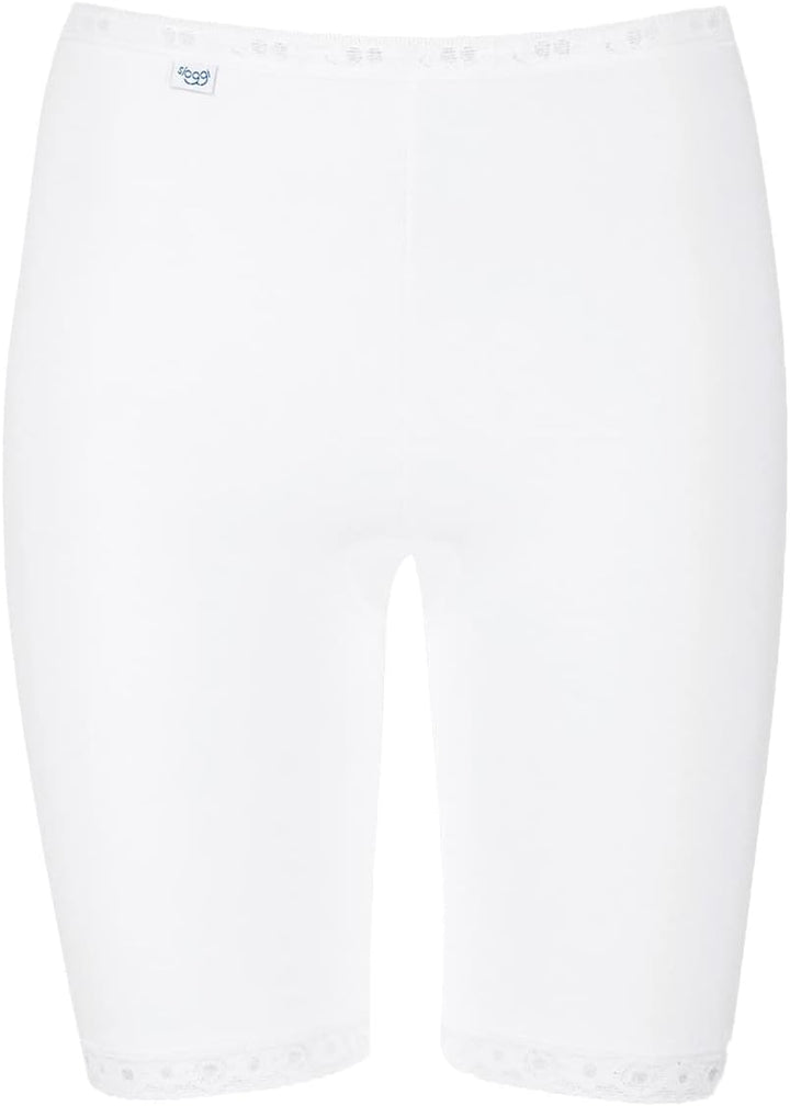 Sloggi Damen Basic Long Taillenslip Taille : 20 Weiss, Taille : 20 Weiss
