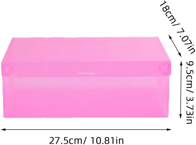 Toyvian 7 StüCk Stapelbare Transparente Schuhboxen Mit Klappdeckel Faltbare Aufbewahrungsboxen Aus R