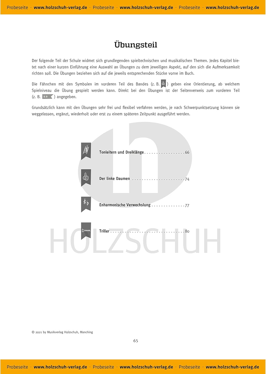 Holzschuh Verlag Schule für Altblockflöte 2 - Schulwerk für Blockflöte