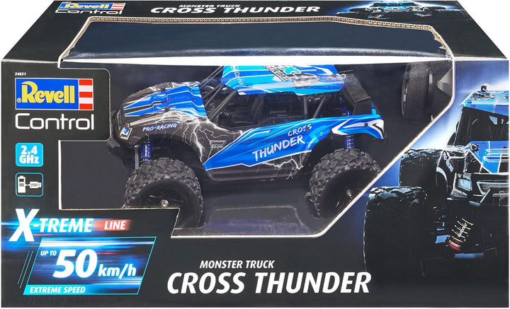 Revell Control X-TREME Monster Truck "Cross Thunder" I RC-Truggy im Massstab 1:18 I Allradantrieb un