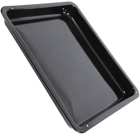 Backblech kompatibel mit AEG 387028810/1 emaillierte Fettpfanne für Backofen