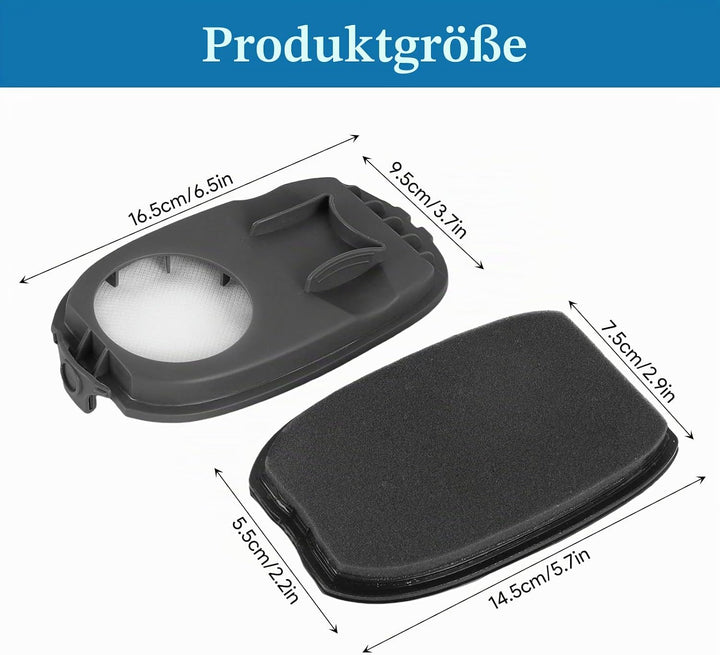 2 Stück Filter Zubehör Kompatibel mit PHILIPS AquaTrio 9000 Series XW9383 XW9385 XW9382,Ersatzfilter