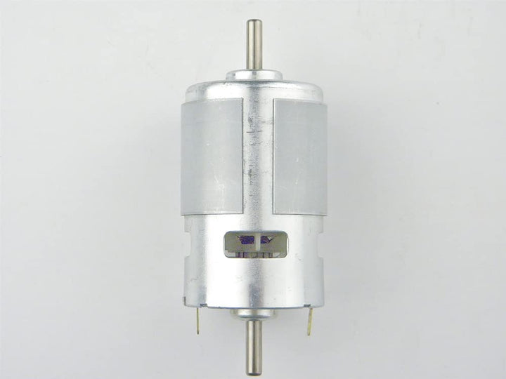 CHANCS Elektrowerkzeug 775 DC Motor Doppelwelle 12V 10000RPM 24V 20000RPM mit festem Sitz für Mini-T