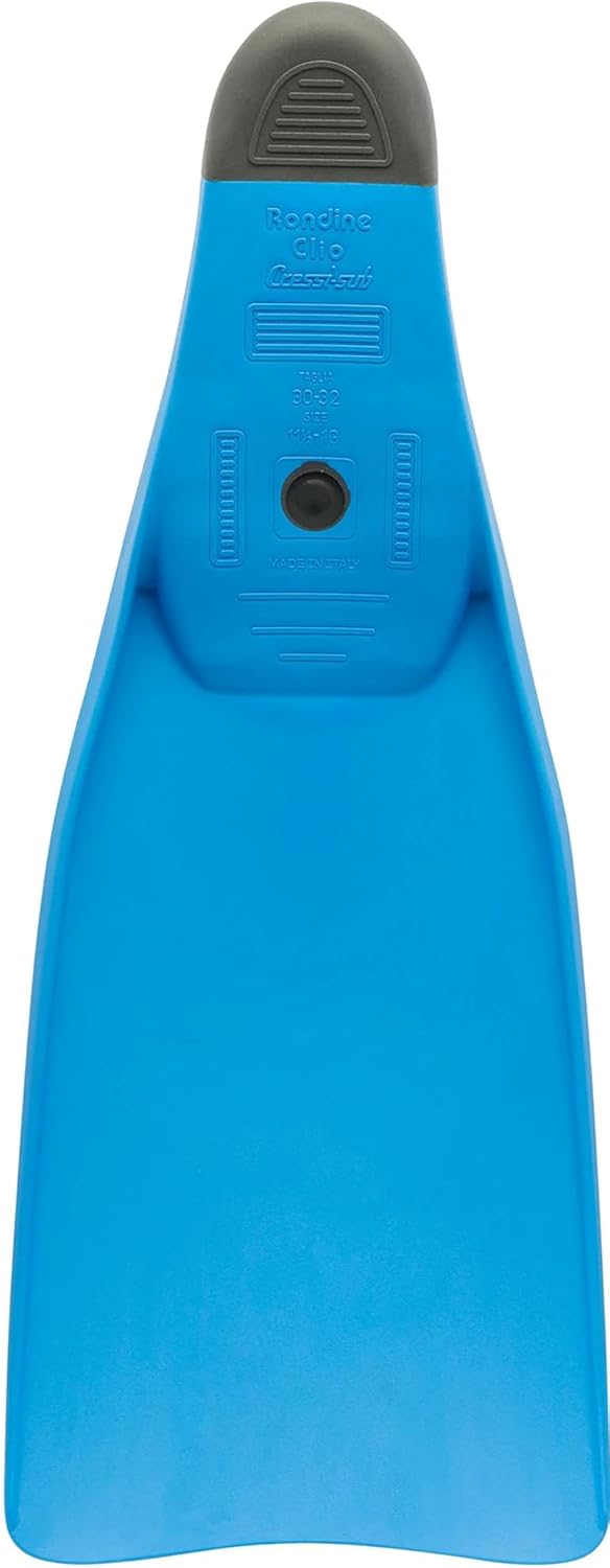 Cressi Clio zum Flossen Schwimmen, Apnoe und Schnorcheln 27/29 Blau, 27/29 Blau
