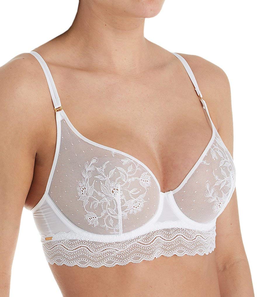 Chantelle Blanche Longline BH 70D Weiss, 70D Weiss