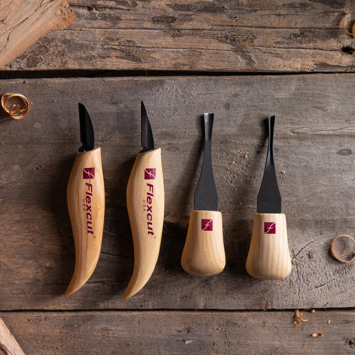 Beginner Palm & Knife Carving Set