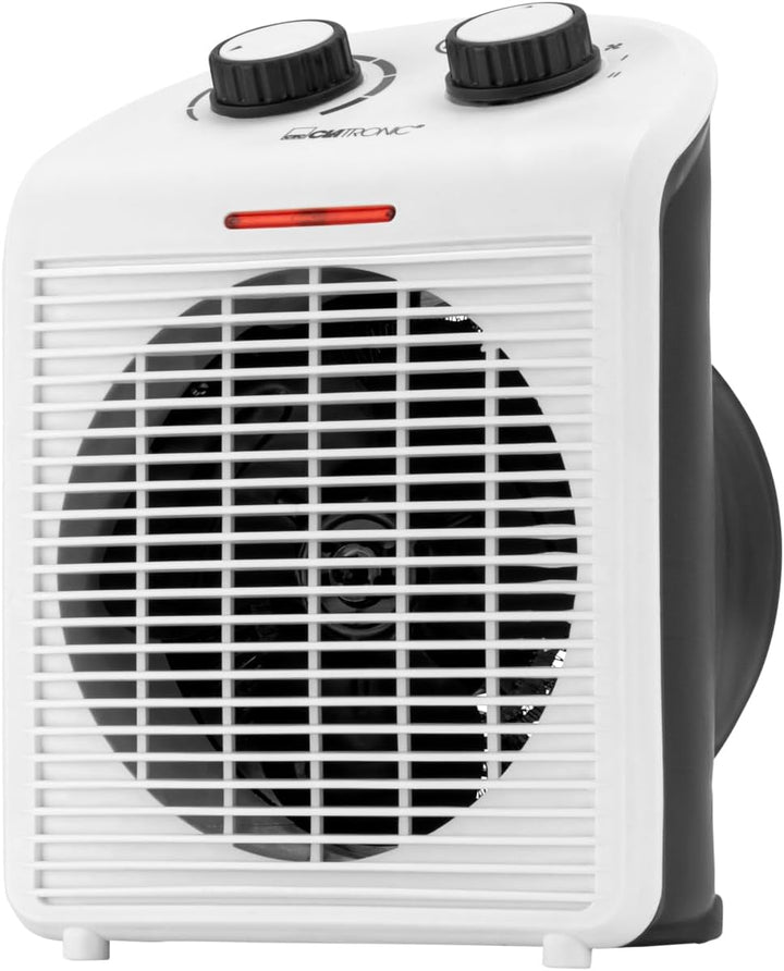 Clatronic® mobiler & kompakter Heizlüfter | Heizlüfter 2000W & 1000W | Heizkörper mit Ventilatorfunk
