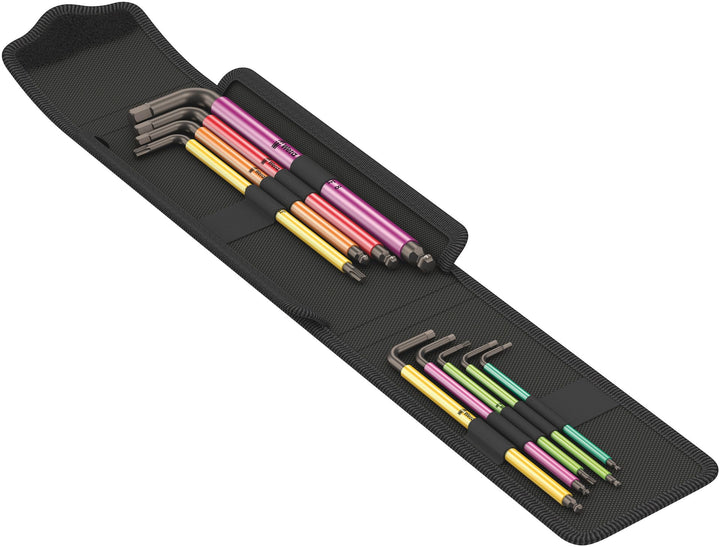 Wera 05004173001 Bicycle Set 4, Fahrrad Winkelschlüssel Satz, 9-teilig Winkelschlüssel Satz, 9-teili