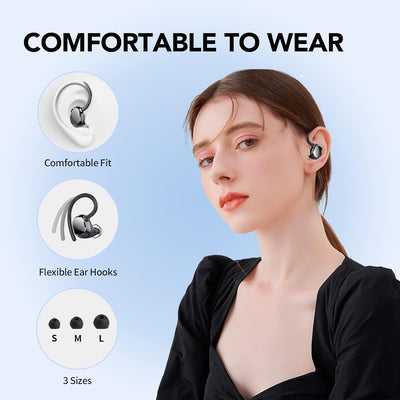 KT1 Bluetooth Kopfhörer in Ear, Kopfhörer Kabellos Bluetooth 5.3, 120 Stunden Spielzeit mit Ladeetui