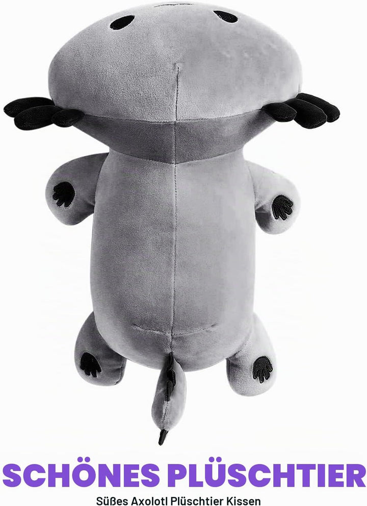 shownicer Plüschtier Axolotl Stofftier Kawaii Salamander Plüsch, Axolotl Kuscheltier Plüschkissen Sp