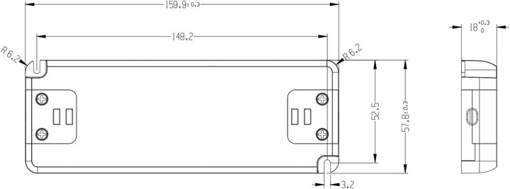 LIGHTEU 12V 75W LED Treiber/LED Trafo