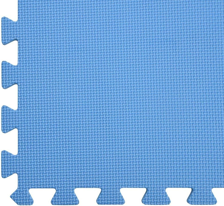 vidaXL 6X Bodenmatte 2,16 m² Eva-Schaum Blau Schutzmatten Puzzlematten Bodenschutzmatten Sportmatten