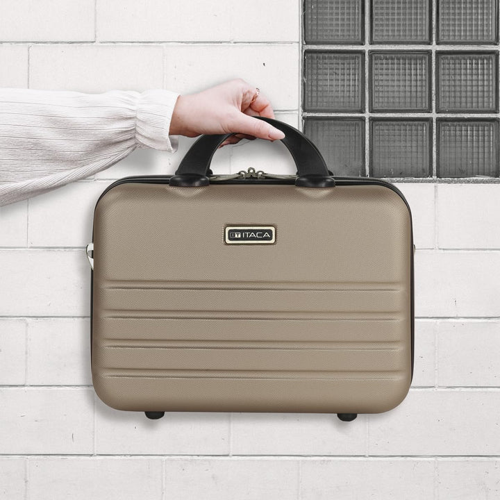 ITACA - Kosmetikkoffer Hartschale Gross, Beautycase Damen, Trolley & Handgepäck Koffer: Beauty Case