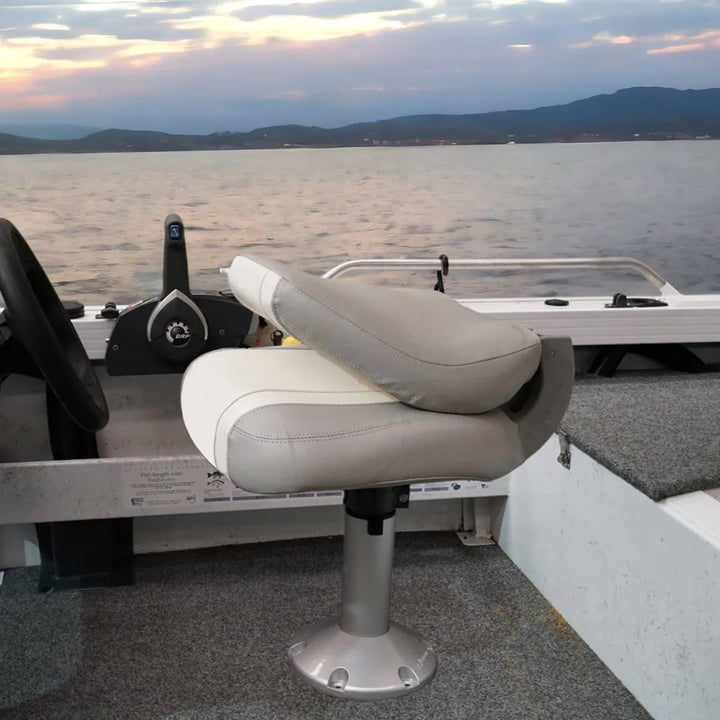 Oceansouth Sirocco Klappsitz für Boote Dunkelgrau/Grau, Dunkelgrau/Grau
