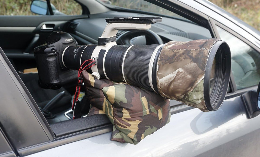 Grippa Bohnensack Vorgefüllte. Kamera-/Objektivauflage für Naturfotografie vom Auto