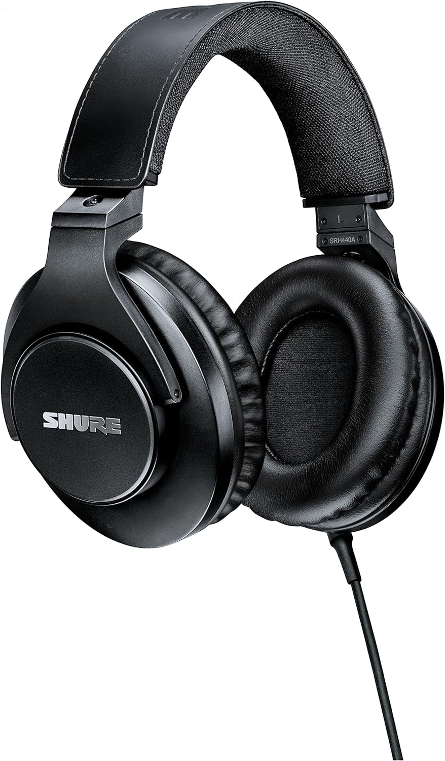 Shure SRH440A Over -Ear Over -Ear -Kabel -Kopfhörer für Überwachung und Aufnahme, professionelle Stu