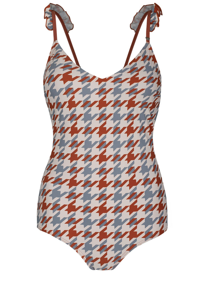 Short Stories Women's Swimsuit Dress 36 Shell, 36 Shell