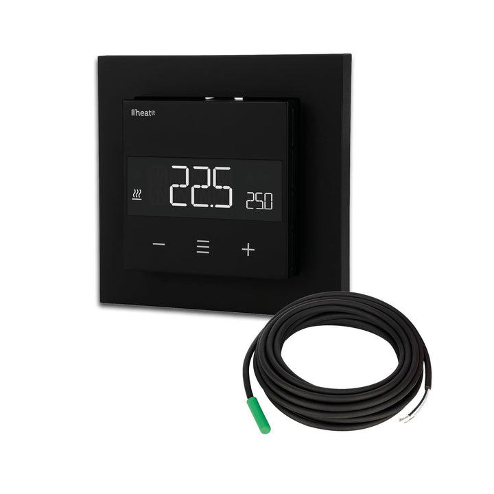 Heatit Z-TRM6 Z-Wave Plus Thermostat Raumregler mit EXT. Sensor für Fussbodenheizung elektrisch und